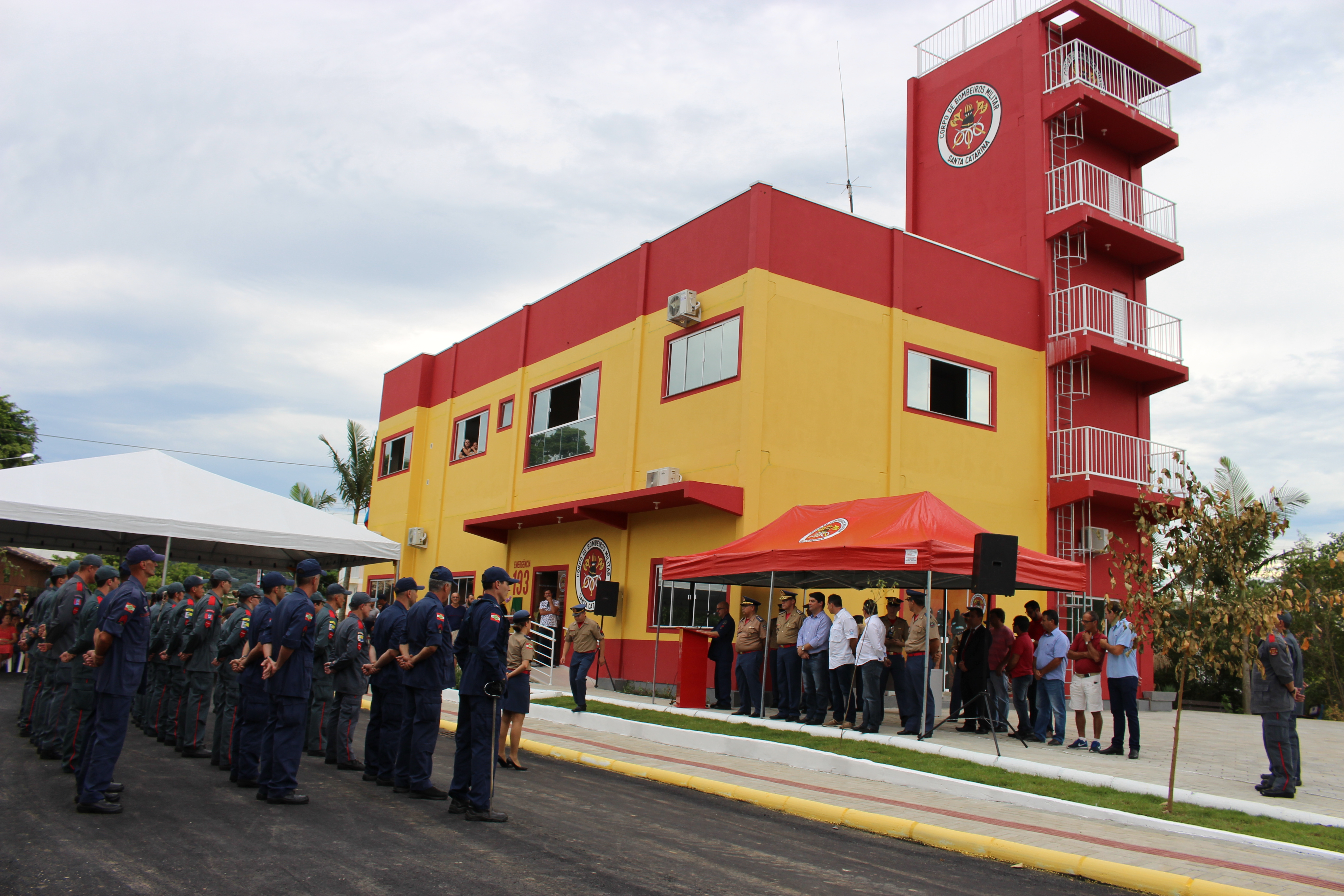 Inaugurada nova sede do Corpo de Bombeiros