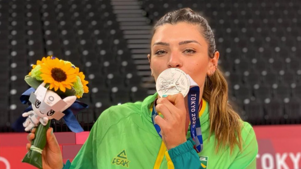 Atleta de Nova Trento conquista medalha olmpica